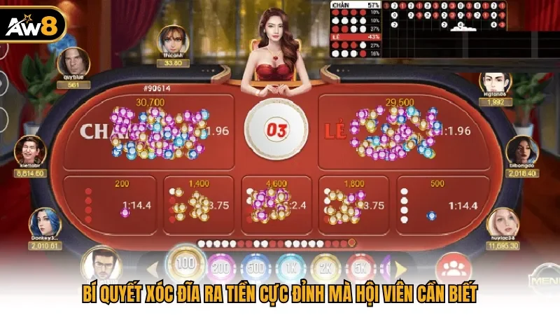 Bí quyết xóc đĩa ra tiền cực đỉnh mà hội viên cần biết