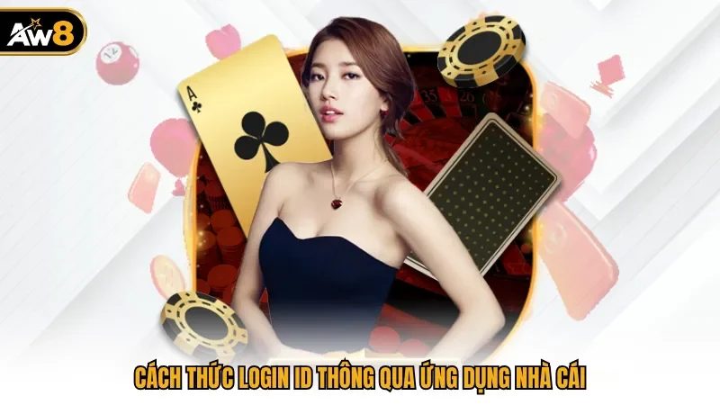 Cách thức login ID thông qua ứng dụng nhà cái
