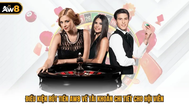 Điều Kiện Rút Tiền AW8 Về Tài Khoản Chi Tiết Cho Hội Viên