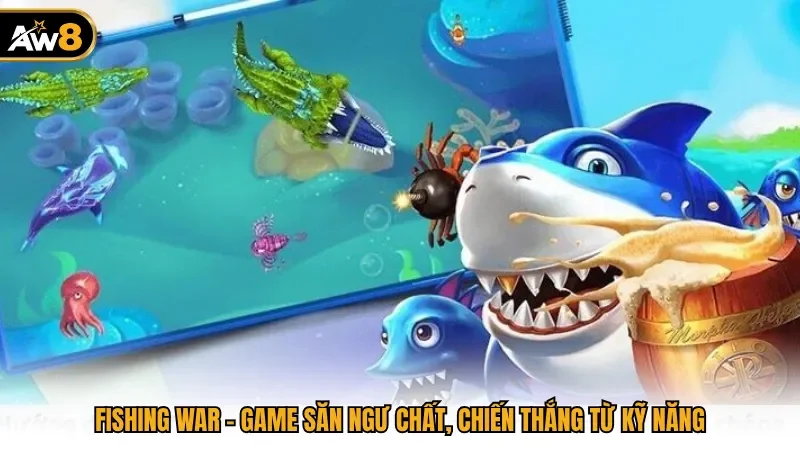 Fishing War - Game Săn Ngư Chất, Chiến Thắng Từ Kỹ Năng 
