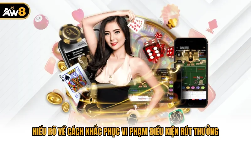 Hiểu rõ về cách khắc phục vi phạm điều kiện rút thưởng