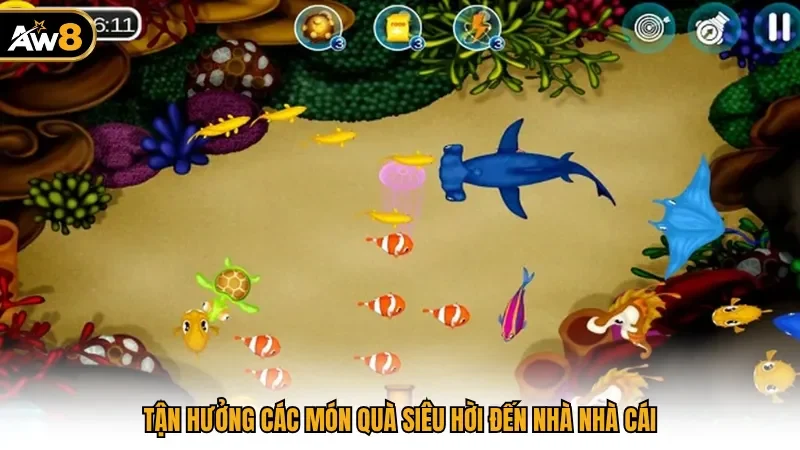 Tận hưởng các món quà siêu hời đến nhà nhà cái
