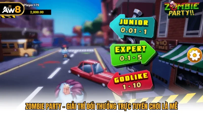 Zombie Party - Giải Trí Đổi Thưởng Trực Tuyến Chơi Là Mê